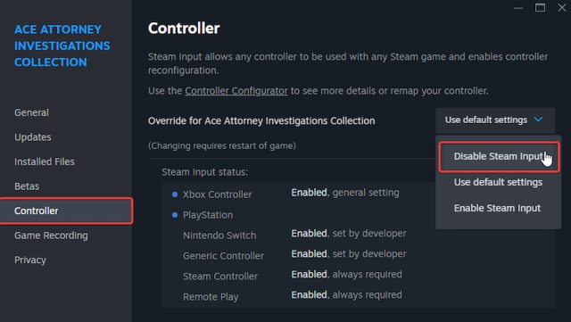 Comment activer les invites PlayStation dans la collection Ace Attorney Comment activer les invites PlayStation dans la collection Ace Attorney