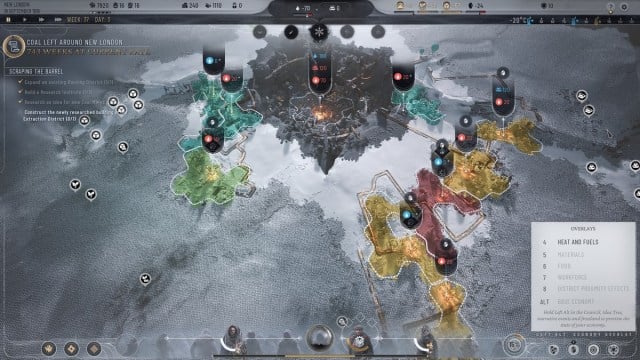 Comment afficher les superpositions economiques dans Frostpunk 2 Comment afficher les superpositions economiques dans Frostpunk 2