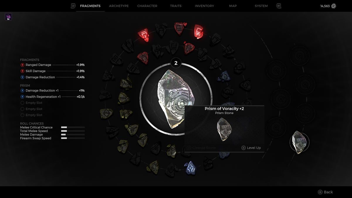 Comment mettre a niveau les prismes dans Remnant 2 Prisme Remnant 2