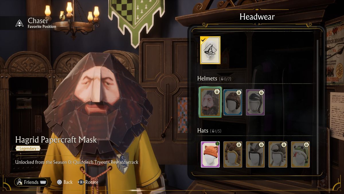 Comment obtenir le masque Hagrid PS1 dans Harry Potter Harry Potter Quidditch Champions : Comment personnaliser le masque en papier Hagrid