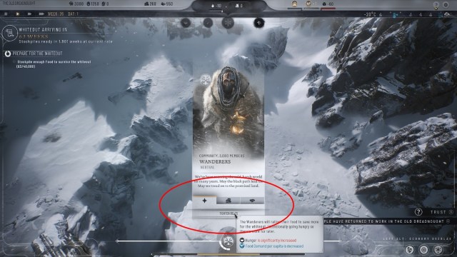 Comment serrer la ceinture des vagabonds dans Frostpunk 2 Comment serrer la ceinture des vagabonds dans Frostpunk 2