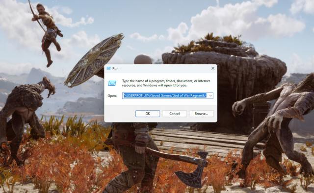 God of War Ragnarok Enregistrer lemplacement du fichier sur PC God of War Ragnarok Enregistrer lemplacement du fichier sur PC