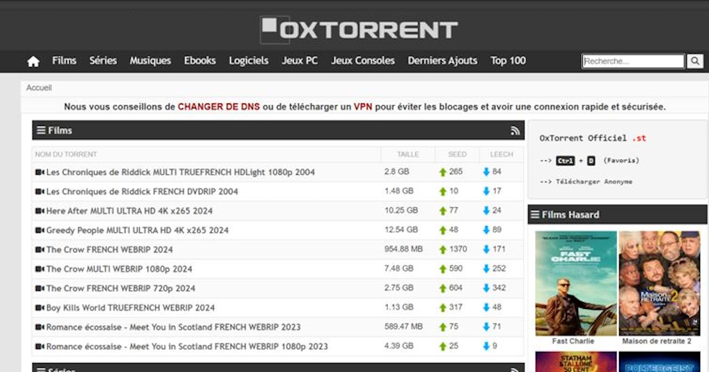 oxtorrent page accueil oxtorrent page accueil