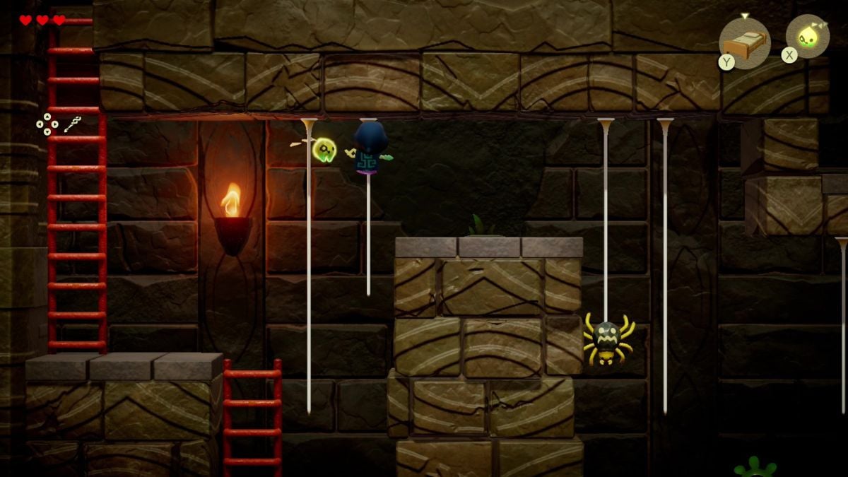 1727881404 554 Zelda Echoes of Wisdom Suthorn Ruins Dungeon Procedure pas a Strandtula Zelda Échos de la sagesse