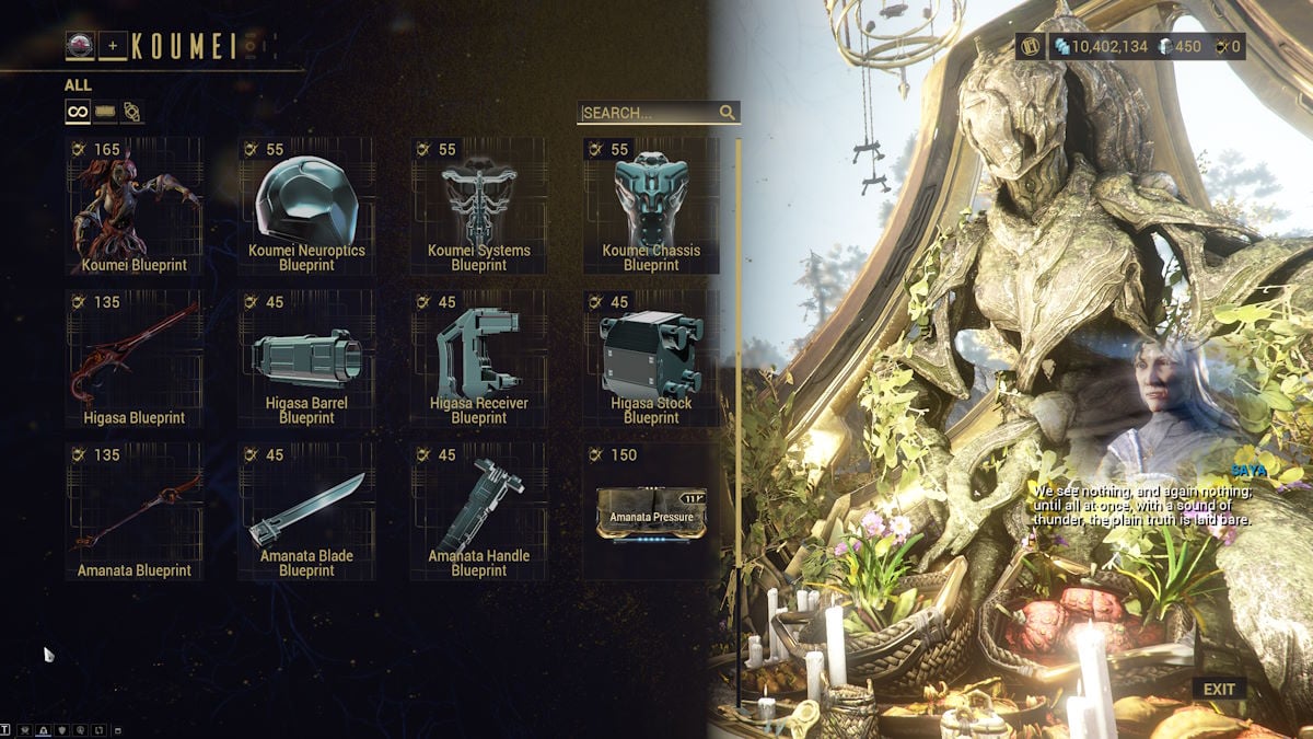 1727889366 900 Comment obtenir Koumei dans Warframe Warframe Koumei Fate Shop