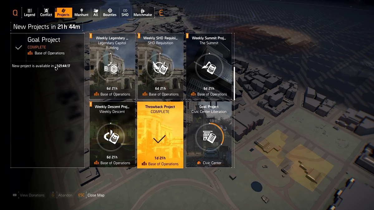 1729008324 971 Recompenses et date de fin de levenement The Division 2 Le début de l’événement Throwback de la Division 2