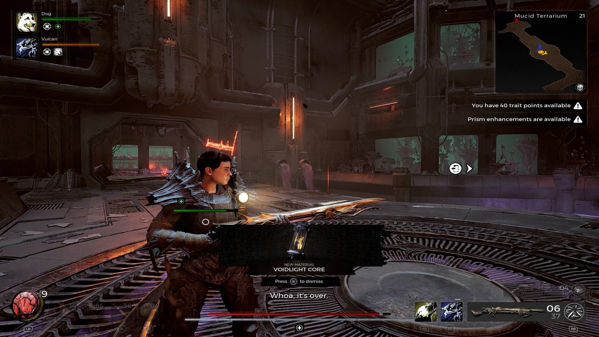 1729014981 402 Remnant 2 The Dark Horizon Comment battre Amalgam KelRoth Remnant 2 - Récompense de base Voidlight de Amalgam Kel’Roth et Amalgam Relis Boss fight