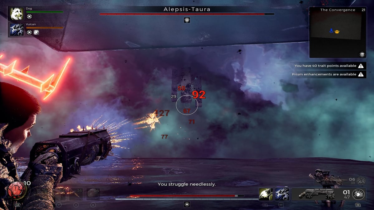 1729015641 422 Remnant 2 The Dark Horizon Comment battre Alepsis Taura Remnant 2 attaquant à distance Alepsis Taura