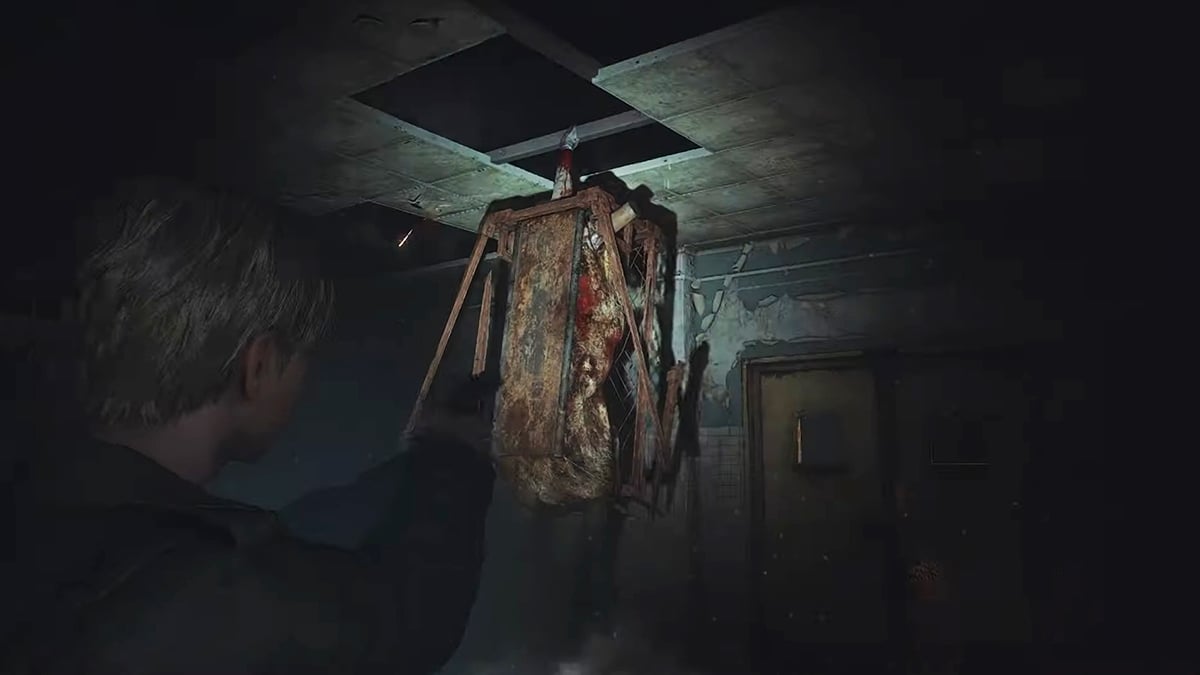 1729180040 897 Silent Hill 2 Remake Guide de combat du boss Flesh Silent Hill 2 Remake Boss Flesh Lip suspendu au plafond