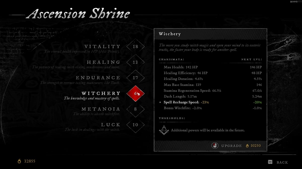 1729715481 543 Witchfire toutes les statistiques et ce quelles font Stats de sorcellerie Feu de sorcière