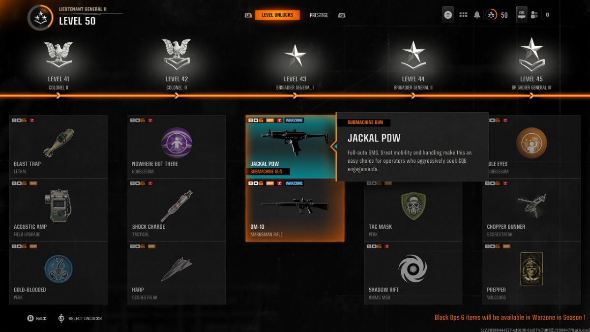 1730119520 19 Meilleur chargement Jackal PDW dans Black Ops 6 Call of Duty : Black Ops 6 Jackal PDW