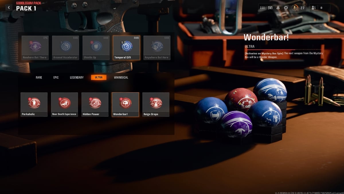 1730394505 94 Black Ops 6 Zombies 10 meilleurs Gobblegums classes Wonderbar ! Call of Duty Black Ops 6 Zombies