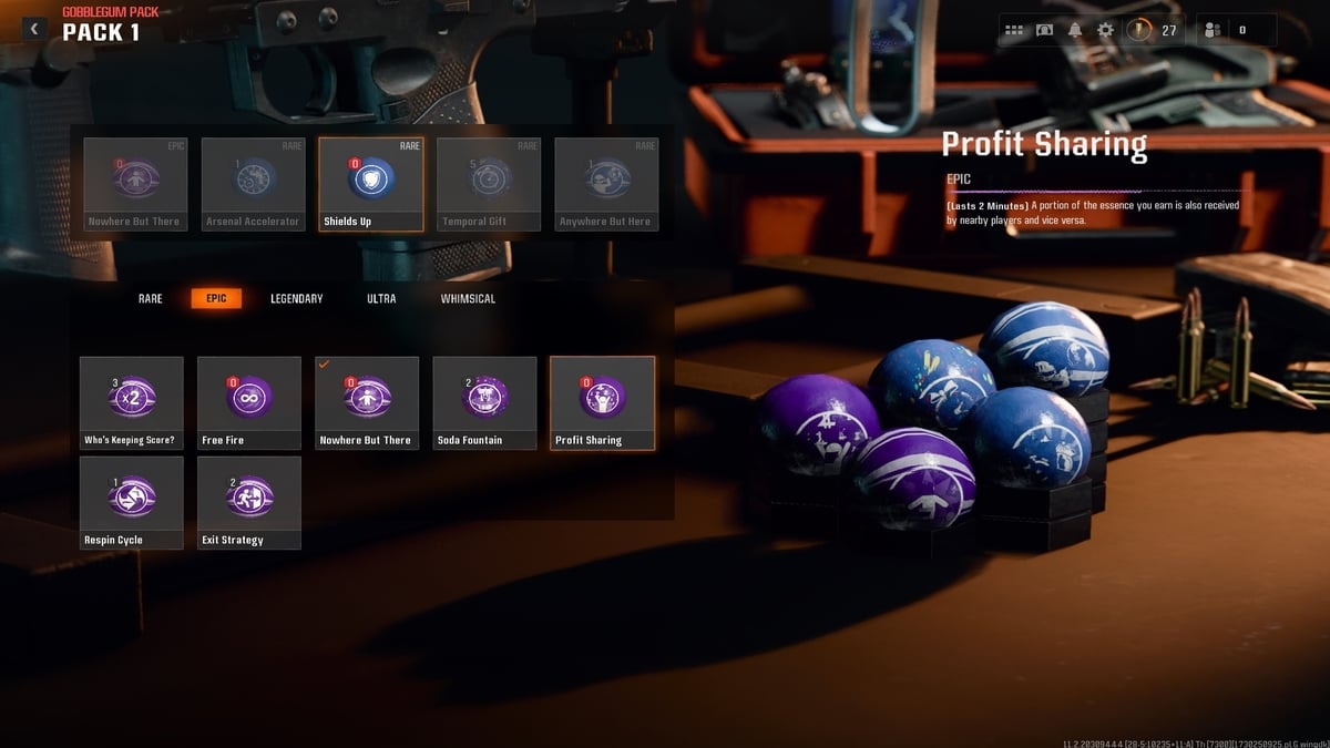 Black Ops 6 Zombies 10 meilleurs Gobblegums classes Gobblegum de partage des bénéfices Call of Duty Black Ops 6 Zombies