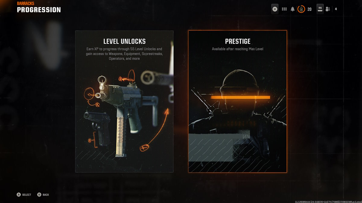 Comment gagner du prestige dans Black Ops 6 Call of Duty : Black Ops 6 Prestige