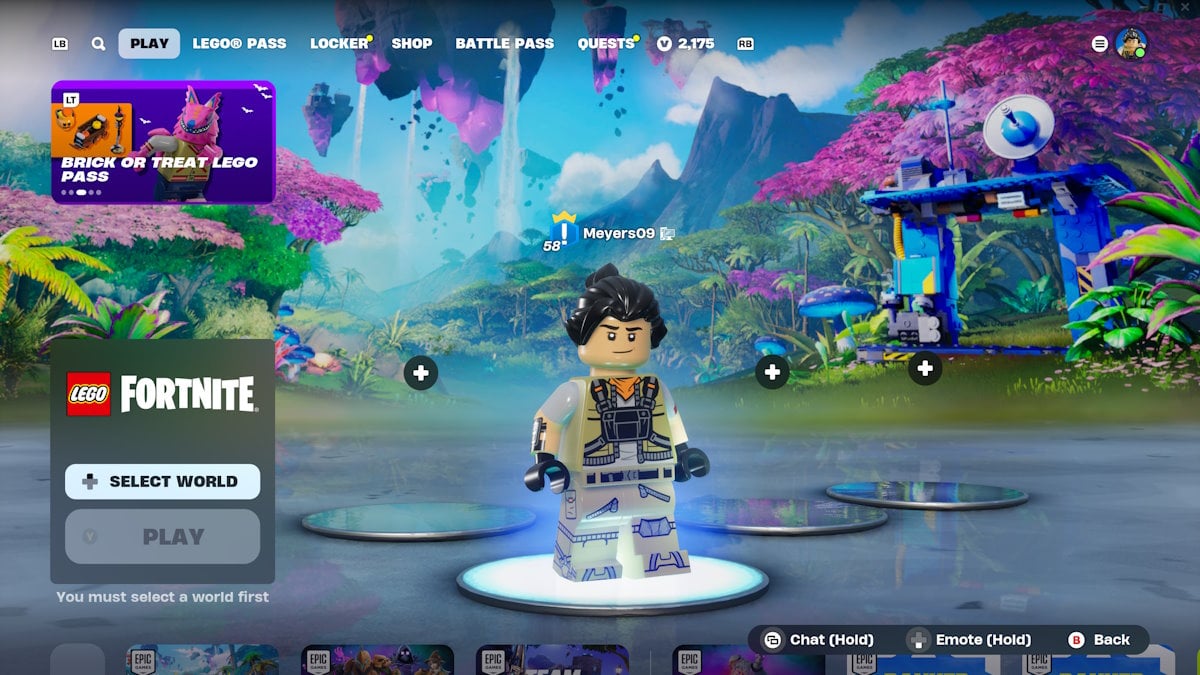 Comment jouer en multijoueur en ecran partage dans LEGO Fortnite Salon LEGO Fortnite