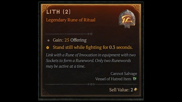 Comment obtenir des runes Lith dans Diablo 4 Vessel of Comment obtenir des runes Lith dans Diablo 4 Vessel of