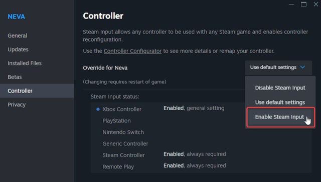 Comment resoudre les problemes de manette dans Neva sur PC Comment resoudre les problemes de manette dans Neva sur PC