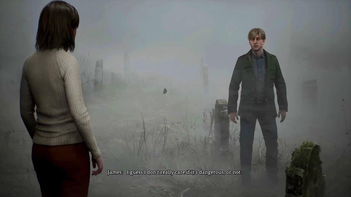 Faut il jouer a Silent Hill 1 avant Silent Hill 2 Silent Hill 2 Remake - James Sunderland discute avec Angela