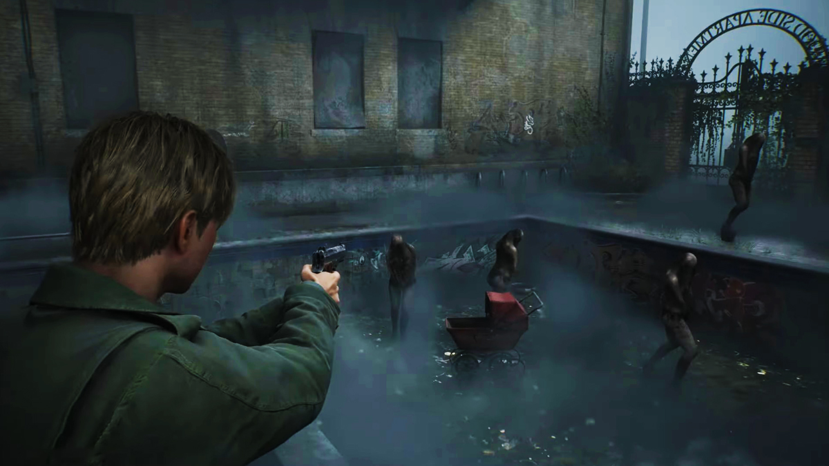 Silent Hill 2 Remake Comment obtenir toutes les armes Silent Hill 2 Remake : James Sunderland utilise des armes pour battre des monstres