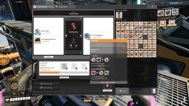 Turbofuel en vaut il la peine dans Satisfactory 10 Turbo Turbofuel en vaut il la peine dans Satisfactory 10 Turbo