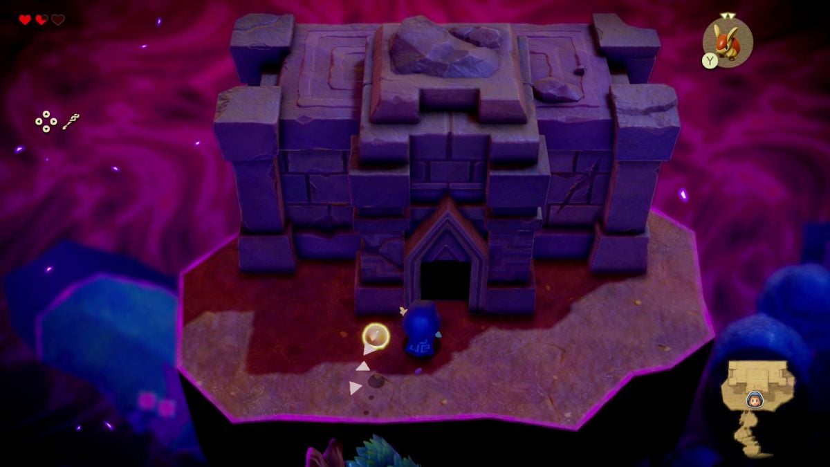 Zelda Echoes of Wisdom Suthorn Ruins Dungeon Procedure pas a suthorn ruine l’entrée de Zelda Echoes of Wisdom