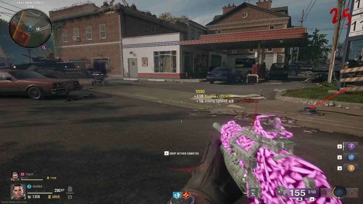 1730754984 778 Call of Duty Black Ops 6 Zombies Liberty Falls Guide Déposez la 1ère cartouche d’Éther ici