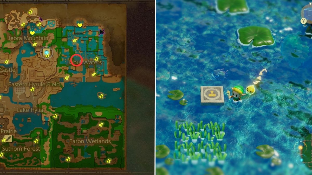 1730845834 905 Tous les emplacements des timbres dans Zelda Echoes of Wisdom Emplacement du timbre 7