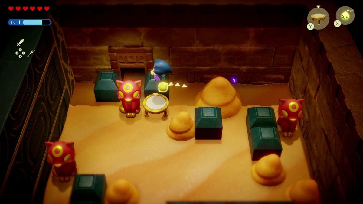 1730847738 400 Comment obtenir larc dans Zelda Echoes of Wisdom Salle des Statues de Chat Zelda Echoes of Wisdom