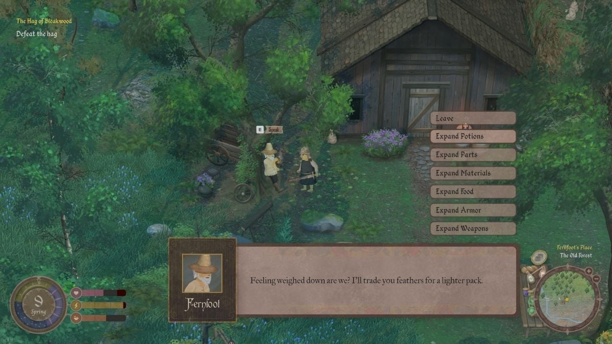 1731003809 201 Comment agrandir votre inventaire a Mirthwood Mirthwood Fernfoot Sac de mise à niveau
