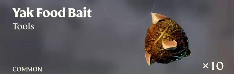 1731349520 64 Comment apprivoiser les animaux de compagnie dans Enshrouded Appât alimentaire pour yak