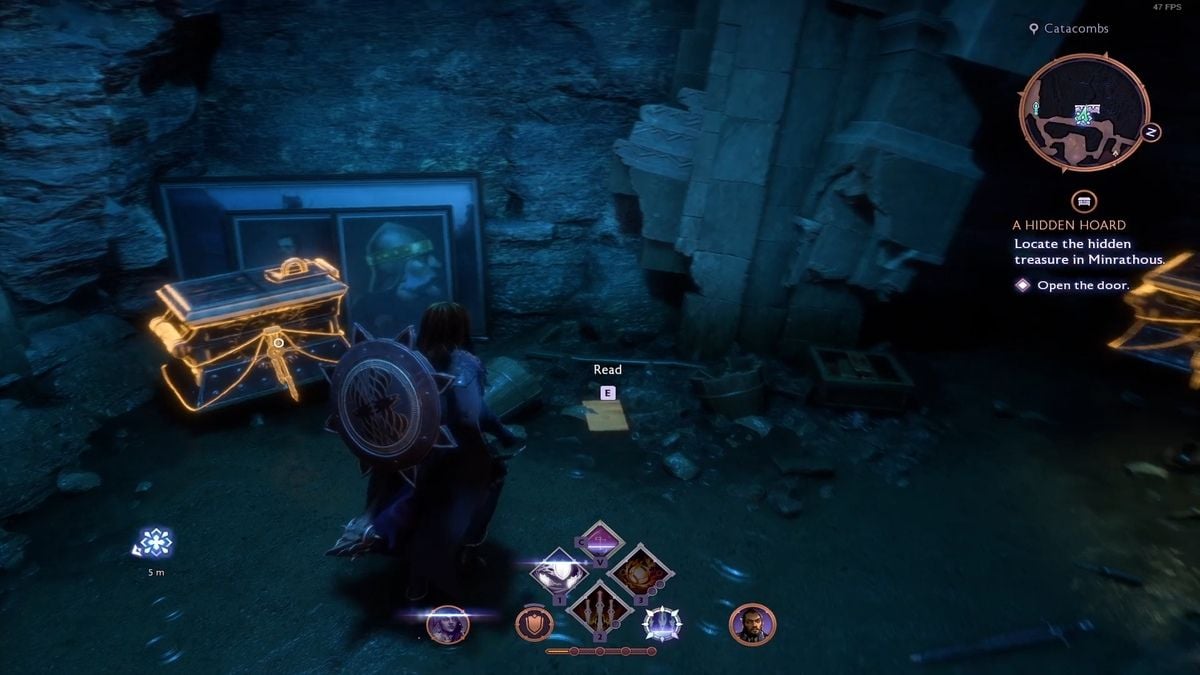 1731921803 979 Dragon Age The Veilguard Guide de quete dun tresor Un joueur trouve les récompenses à la fin de la quête du trésor caché dans Dragon Age : The Veilguard