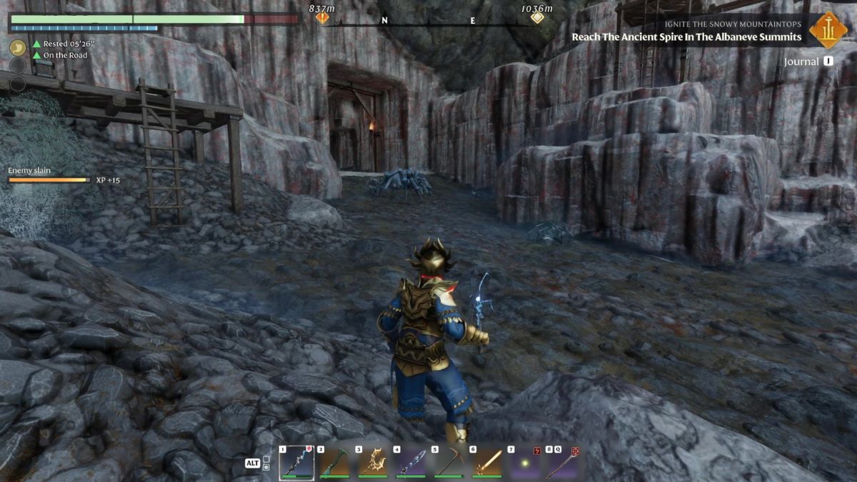 1731922467 447 Comment atteindre les sommets de lAlbaneve dans Enshrouded Caverne d’araignée enveloppée