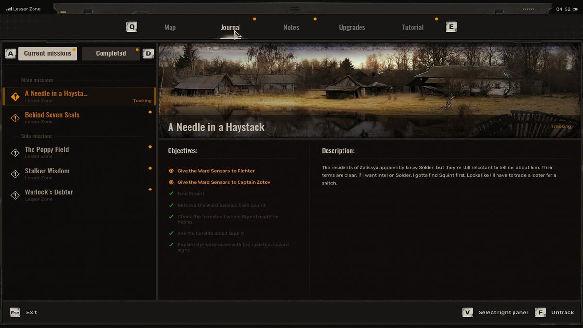 1732645301 920 Guide pas a pas de Stalker 2 Behind Seven Seals Donnez des capteurs de balise à Richter ou Zatov dans Stalker 2