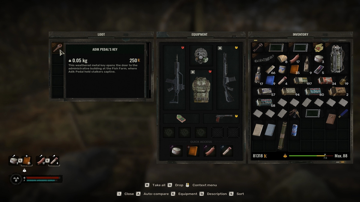 1732710573 720 Guide de localisation de Stalker 2 Sunrise Suit La clé d’Adik Pedal dans la mission The Key to Freedom