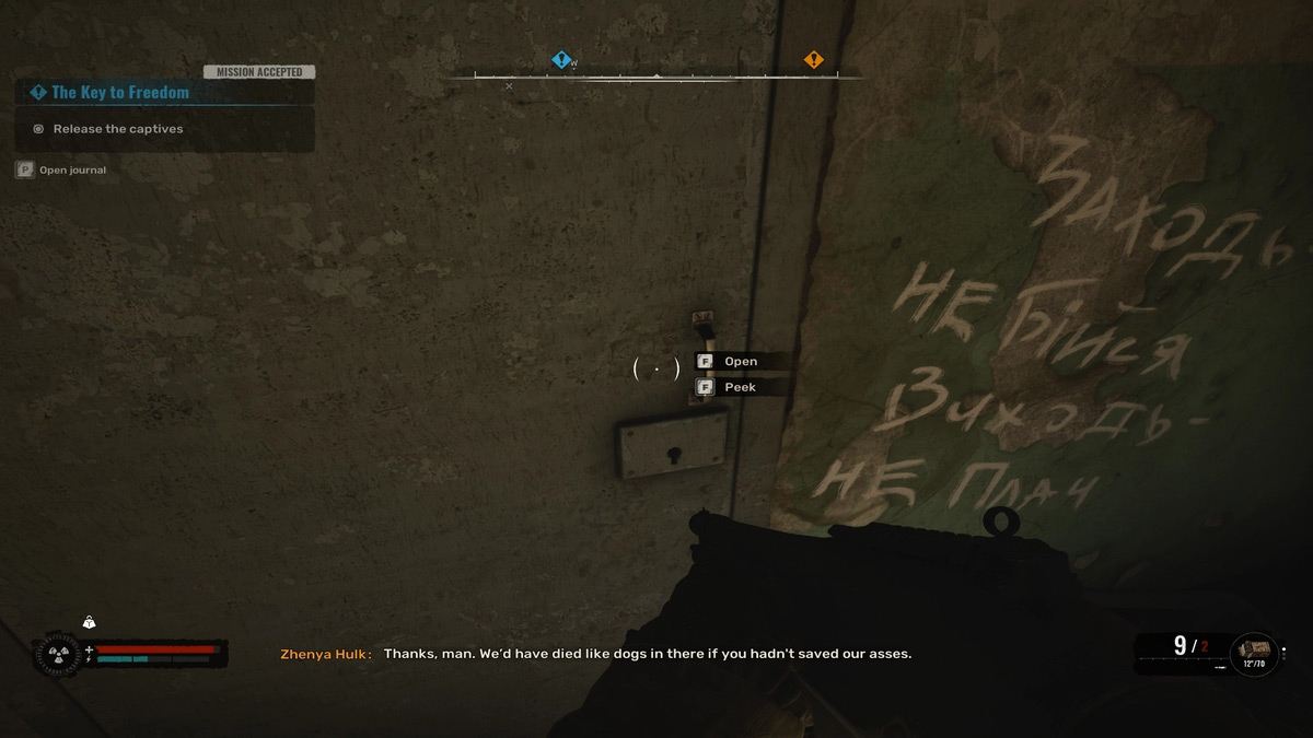 1732710573 933 Guide de localisation de Stalker 2 Sunrise Suit Libération de captifs dans le cadre de la mission La Clé de la liberté