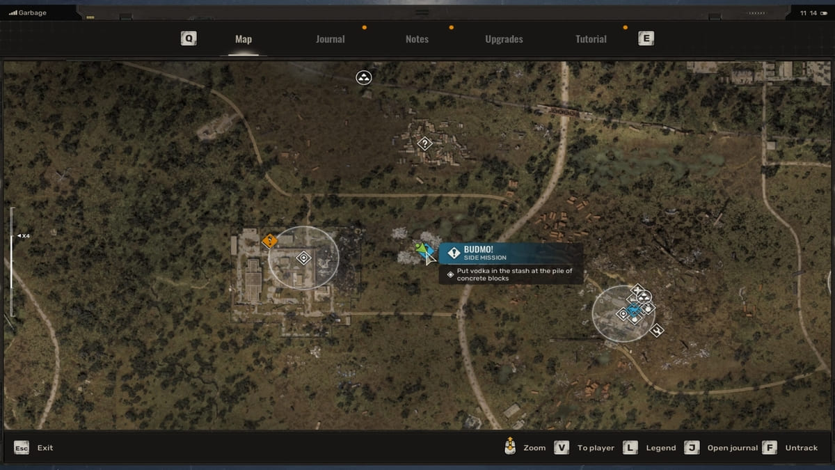 1732797154 156 Stalker 2 Budmo Walkthrough Devriez vous voler les cachettes Cachette Budmo dans la zone de la pile de blocs de béton dans Stalker 2
