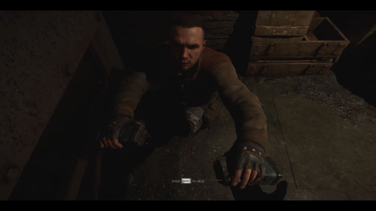 1732806451 941 Stalker 2 Wishful Thinking Guide Du cote des Noonstriders Strider plaçant des charges à l’extérieur de la pièce X11 dans Stalker 2