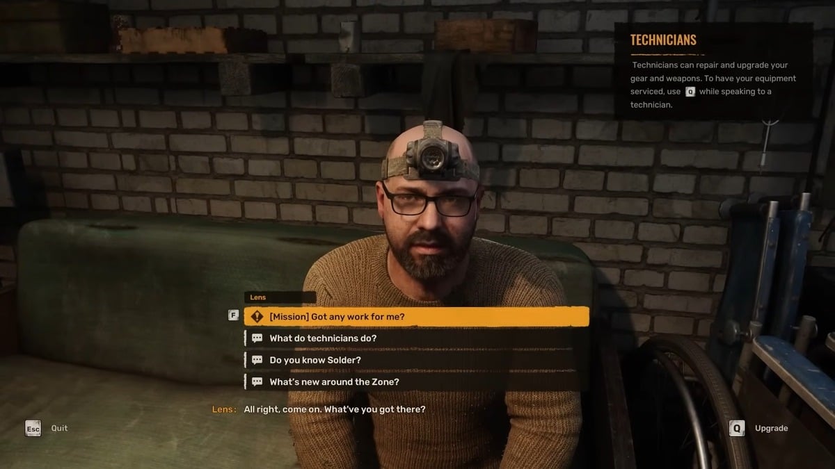 1732885167 963 Stalker 2 le technicien ne peut pas installer cette Interagir avec Lens le technicien