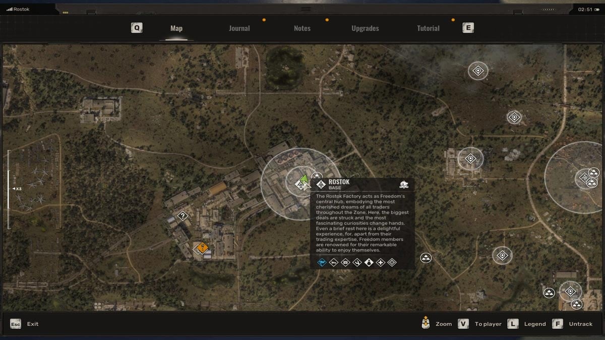 1732959997 813 Stalker 2 Comment vendre des armes cassees Emplacement de Rostok sur la carte dans Stalker 2