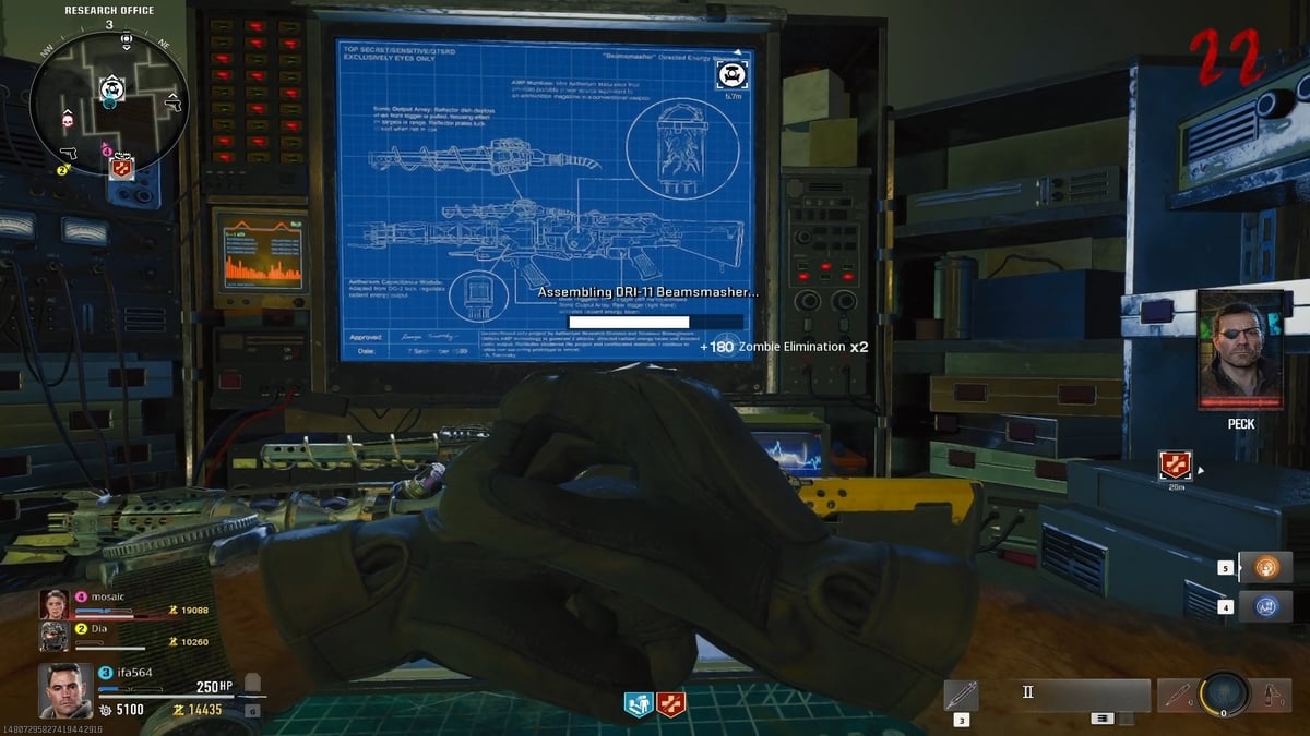 Call of Duty Black Ops 6 Zombies Terminus Guide de Fabrication de Beamsmasher CoD Black Ops 6 Zombies