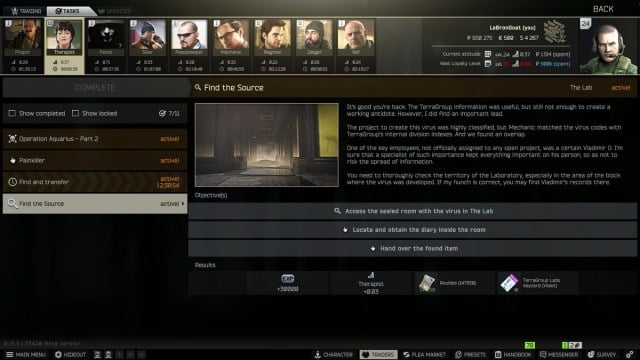 Comment terminer la quete Trouver la source dans Escape from Comment terminer la quete Trouver la source dans Escape from