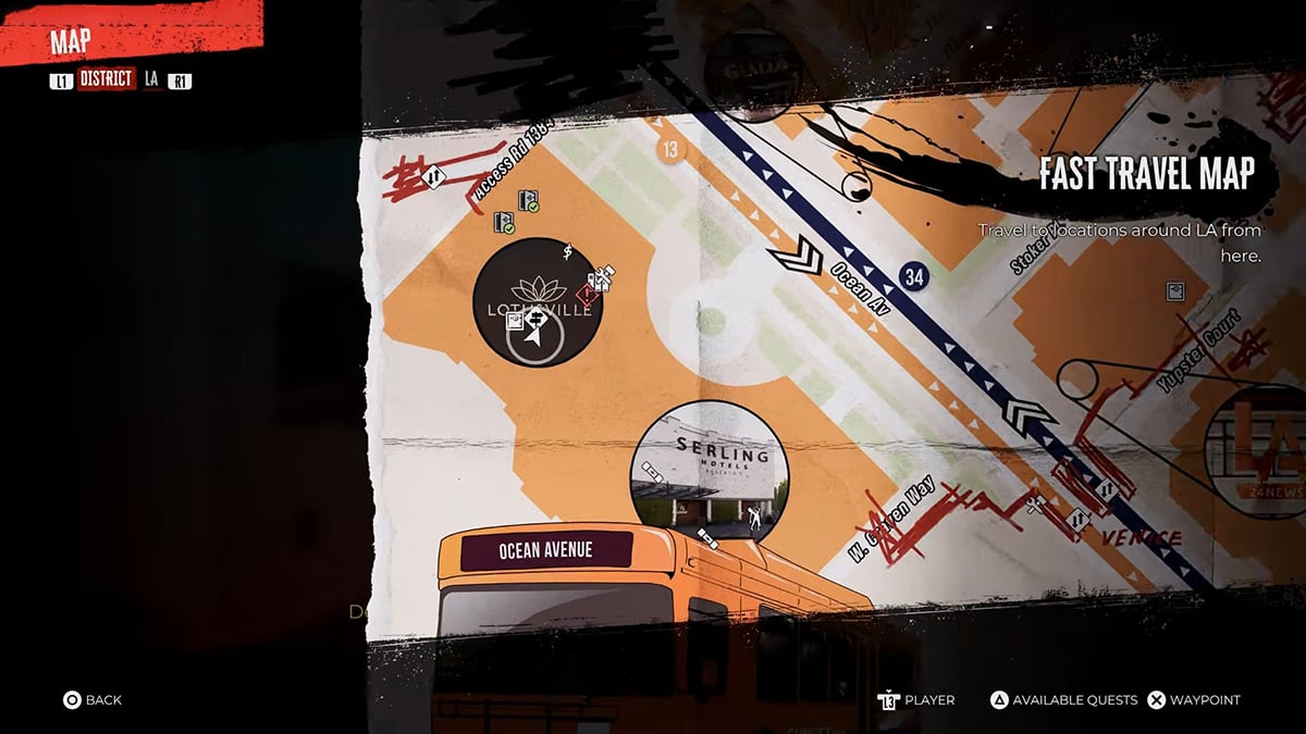 Dead Island 2 Guide de quete des objets perdus Emplacement de la quête Jamal disparue