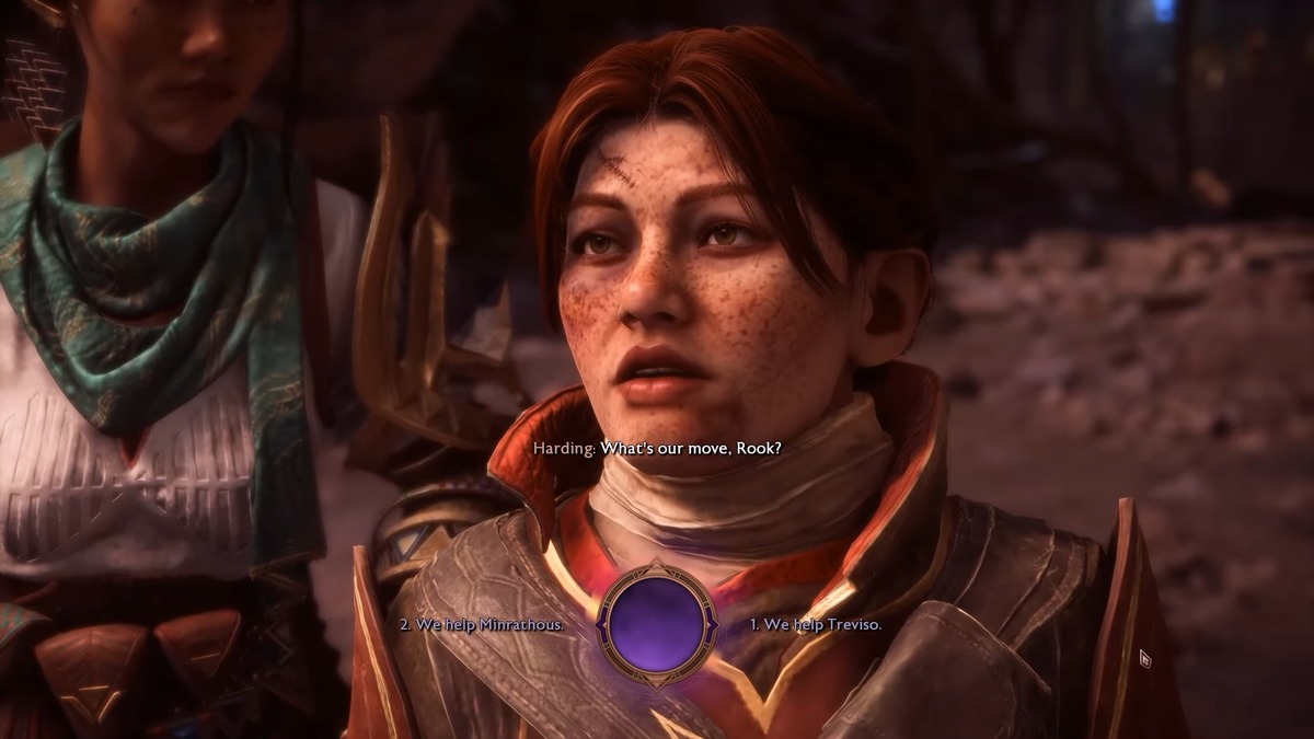 Devriez vous aider Minrathous ou Trevise dans Dragon Age The Veilguard en sélectionnant Minrathous ou Trévise Dragon Age The Veilguard