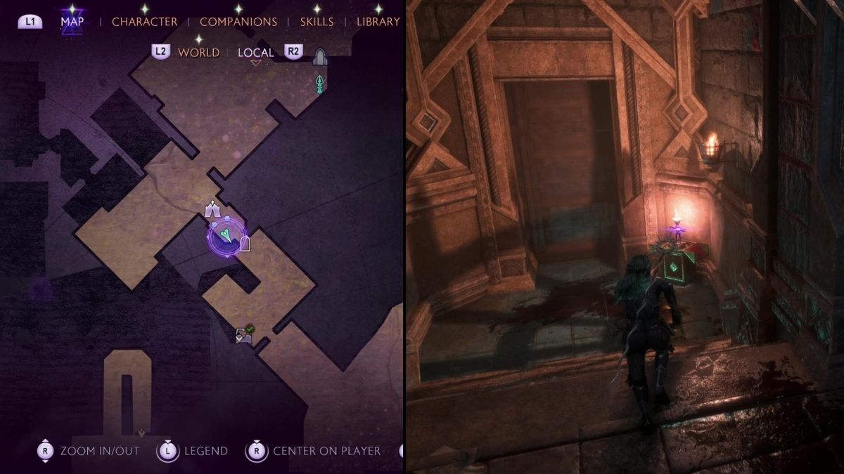 Dragon Age The Veilguard ou trouver tous les chandeliers La première planque Candlehop Dragon Age