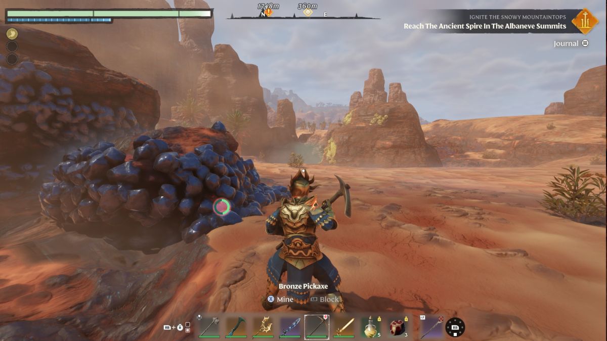 Meilleurs emplacements agricoles pour le soufre a Enshrouded Soufre enveloppé Nomade Highlands Extra Spot