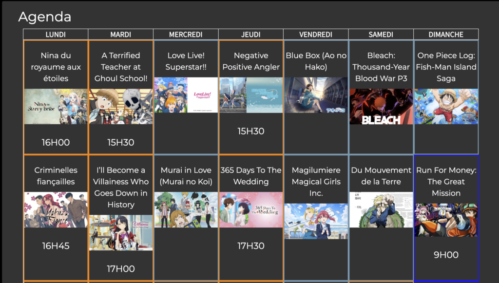 agenda gum gum streaming agenda gum gum streaming