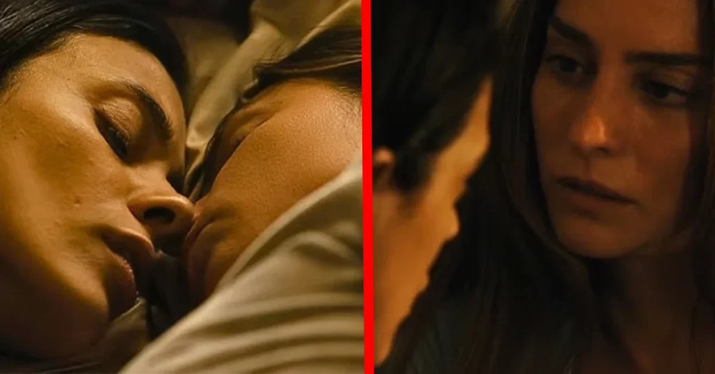 Cruz et Josie embrassent Lioness Saison 2 Episode 7