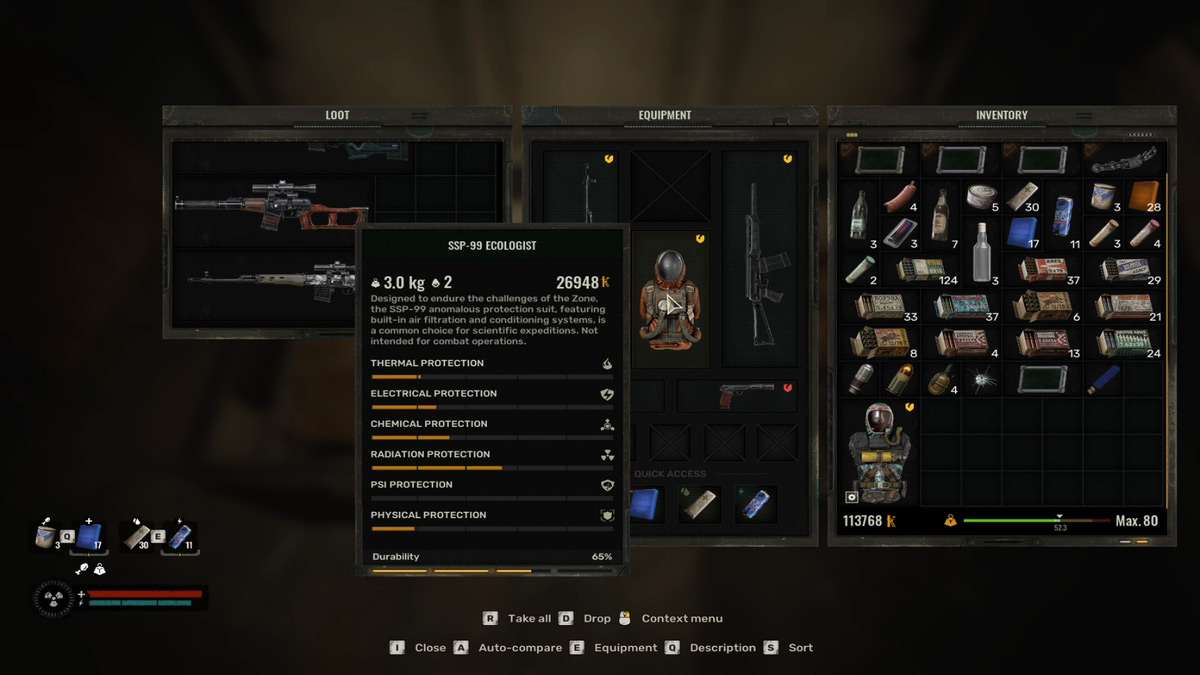 1733336396 811 10 meilleurs ensembles darmures dans Stalker 2 et comment les SSP-99 Statistiques des écologistes