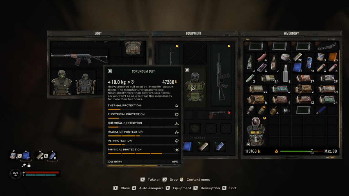 1733336414 767 10 meilleurs ensembles darmures dans Stalker 2 et comment les Statistiques du costume Corindon