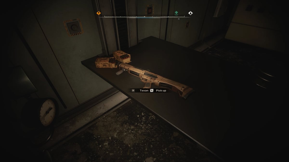 1733516787 568 Stalker 2 9 meilleurs fusils de chasse et comment Arme texane sur table en acier